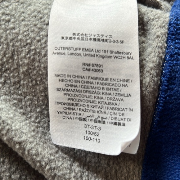 Cubs blue, gray and red toddler 3 jacket - Picture 6 of 6